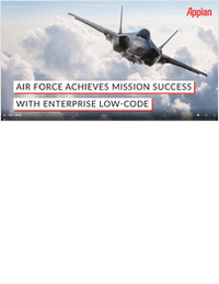 Air Force Achieves Mission Success with Enterprise Low-Code