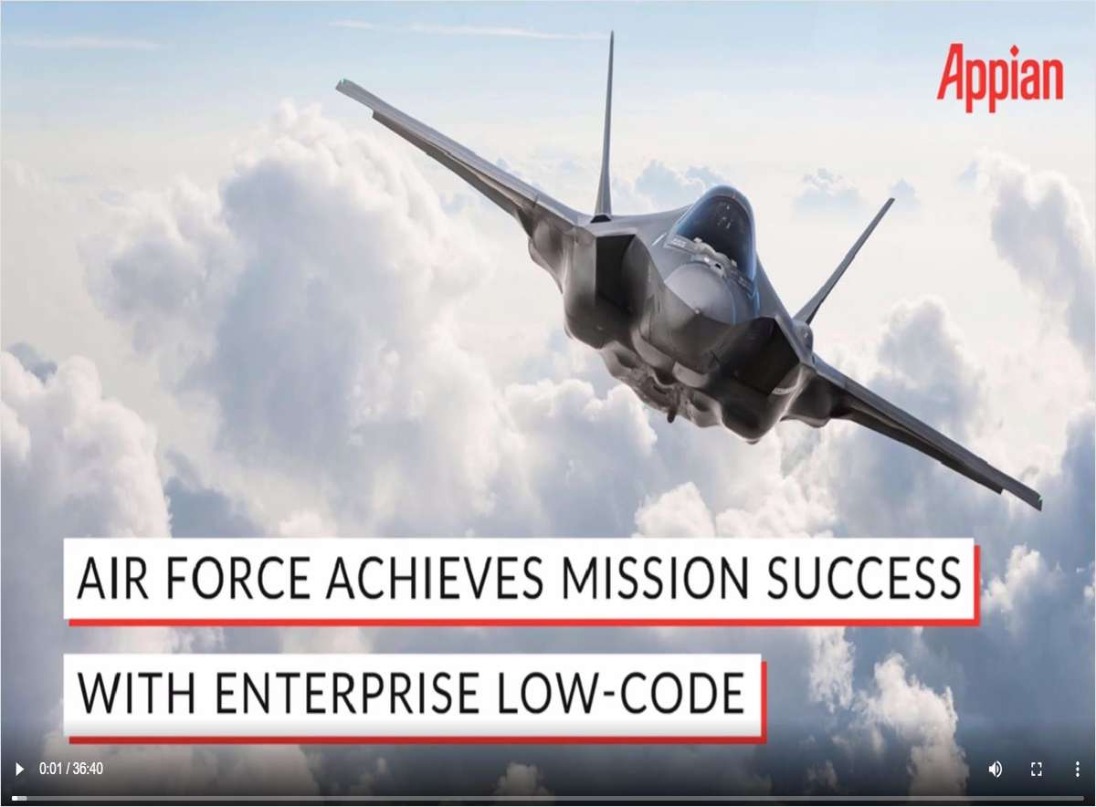 Air Force Achieves Mission Success with Enterprise Low-Code