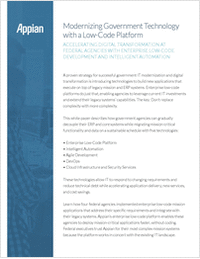 Modernizing Government Technology with a Low-Code Platform