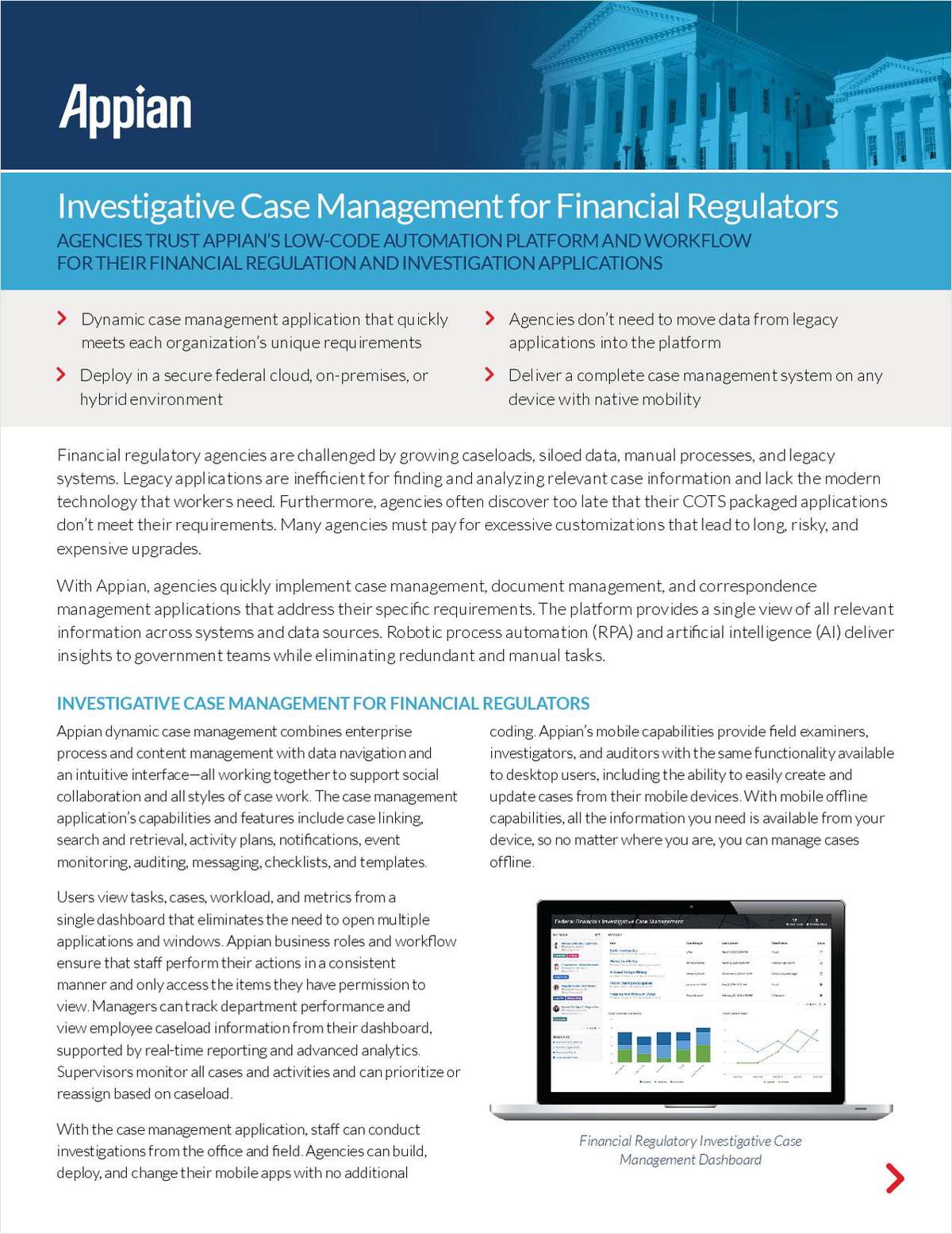 Investigative Case Management for Financial Regulators
