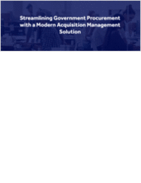Streamlining Government Procurement with a Modern Acquisition Solution