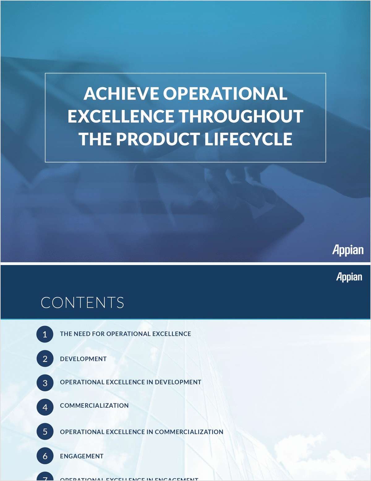 Achieve Operational Excellence Throughout the Product Lifecycle