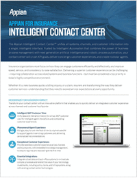 Appian for Insurance: Intelligent Contact Center