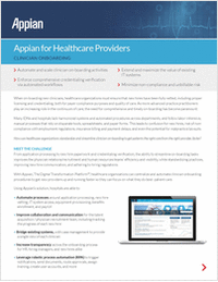 Appian for Healthcare Providers: Clinician Onboarding