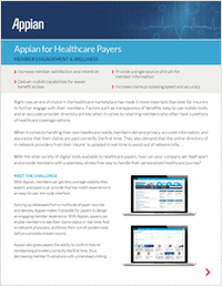 Appian for Healthcare Payers: Member Engagement and Wellness