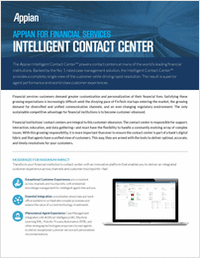 Appian for Financial Services: Intelligent Contact Center