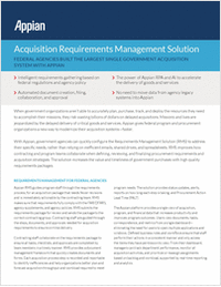 Acquisition Requirements Management Solution