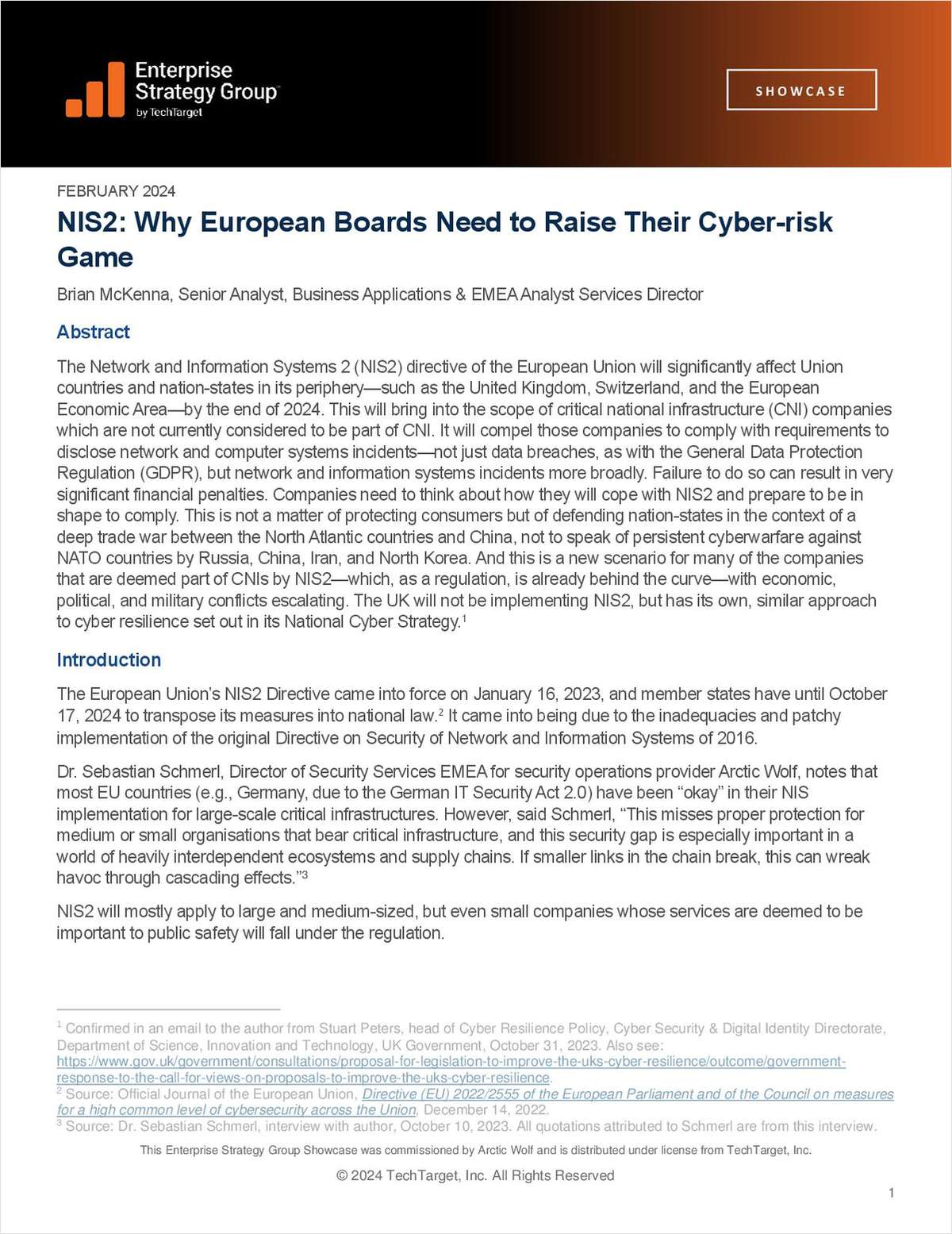 NIS2: Why European Boards Need to Raise Their Cyber-risk Game