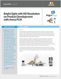Diagnostic Manufacturer Delivers Great Products Using Arena PLM