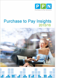 Purchase to Pay Insights: 2015-2016