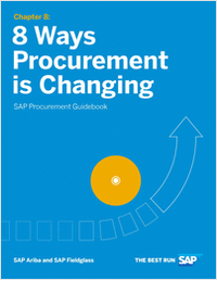 Free Guidebook: 8 Ways Procurement is Changing