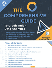 The Comprehensive Guide to Credit Union Data Analytics