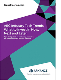 AEC Industry Tech Trends: What to Invest in Now, Next and Later