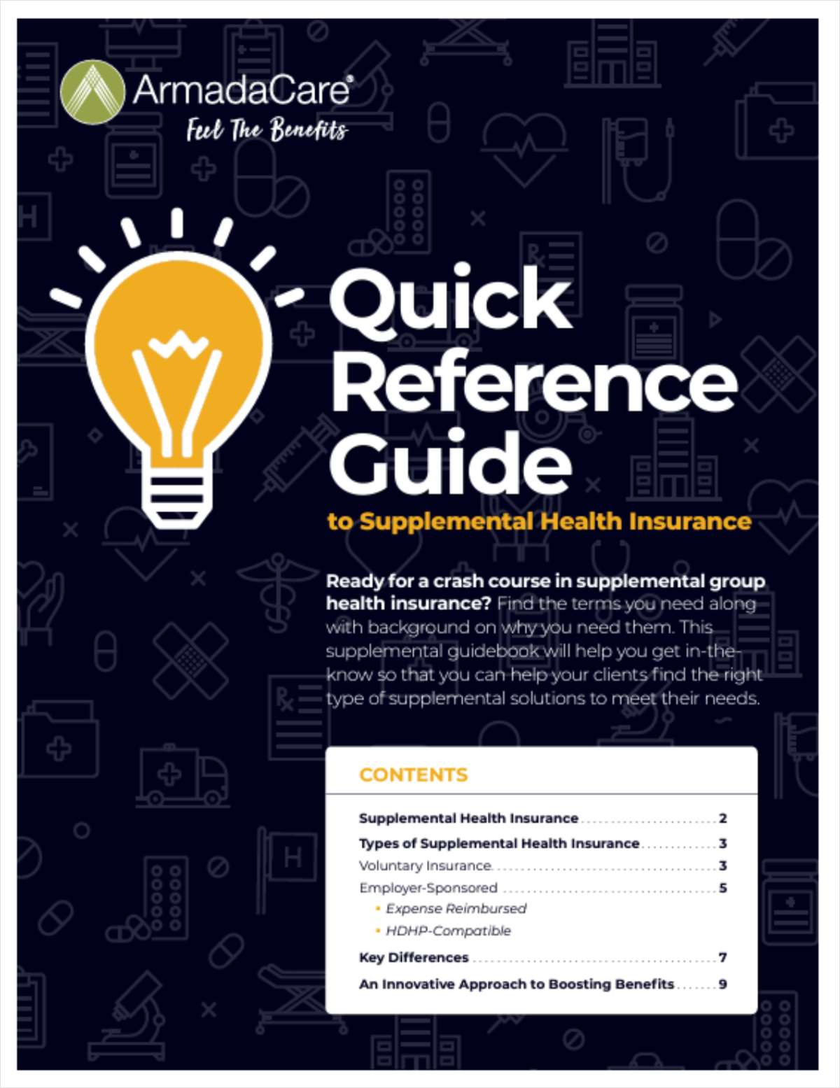 Quick Reference Guide to Supplemental Health Insurance