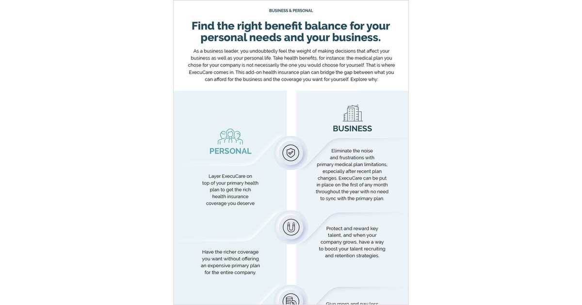 Your business. Your health. Maximize both with better coverage. Free ...