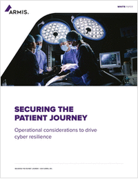Securing the Patient Journey: Operational Considerations to Drive Cyber Resilience