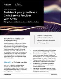 Fast-track your growth as a Citrix Service Provider with Arrow