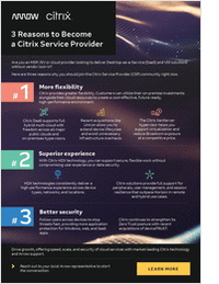 3 Reasons to Become a Citrix Service Provider