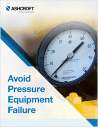 Avoid Pressure Equipment Failure