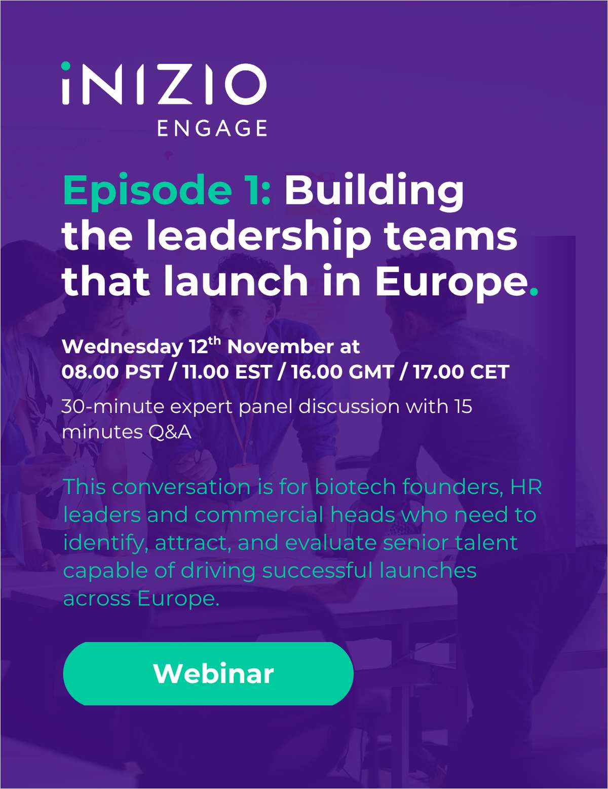 Webinar: Building the leadership teams that launch in Europe