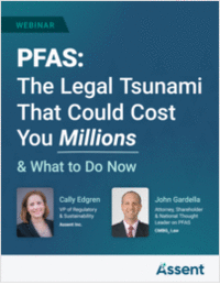 PFAS Lawsuits: What Manufacturers Need to Know
