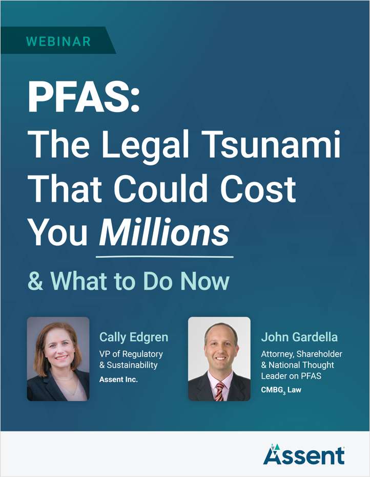 PFAS Lawsuits: What Manufacturers Need to Know
