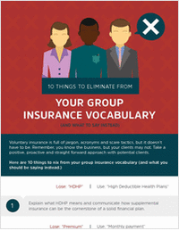 10 Things to Eliminate from Your Group Insurance Vocabulary (and What to Say Instead)