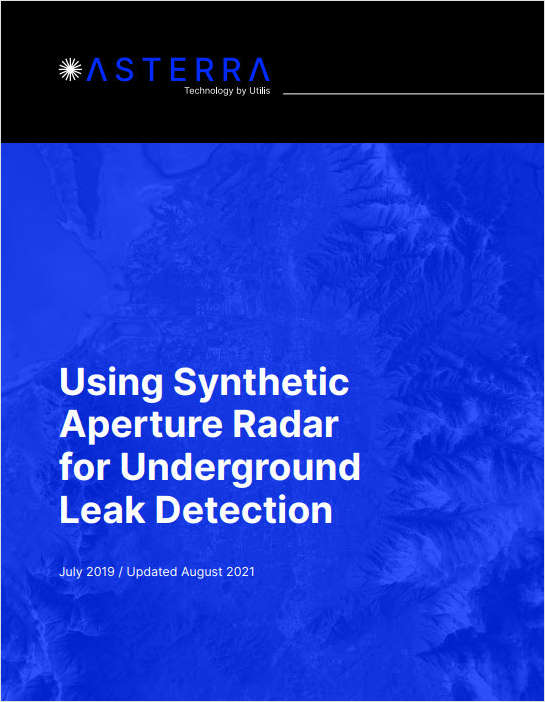 Synthetic Aperture Radar for Underground Leak Detection