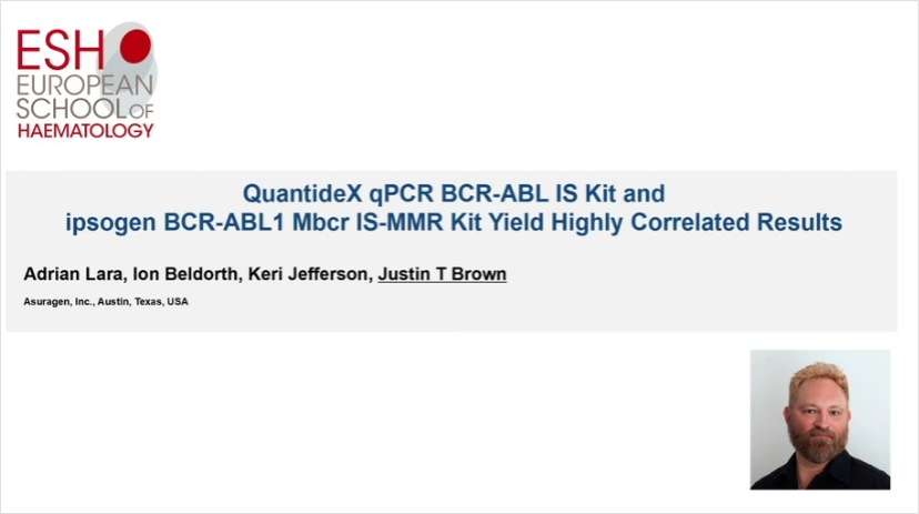 QuantideX qPCR BCR-ABL IS Kit and Ipsogen BCR-ABL1 Mbcr IS-MMR Kit Yield Highly Correlated Results