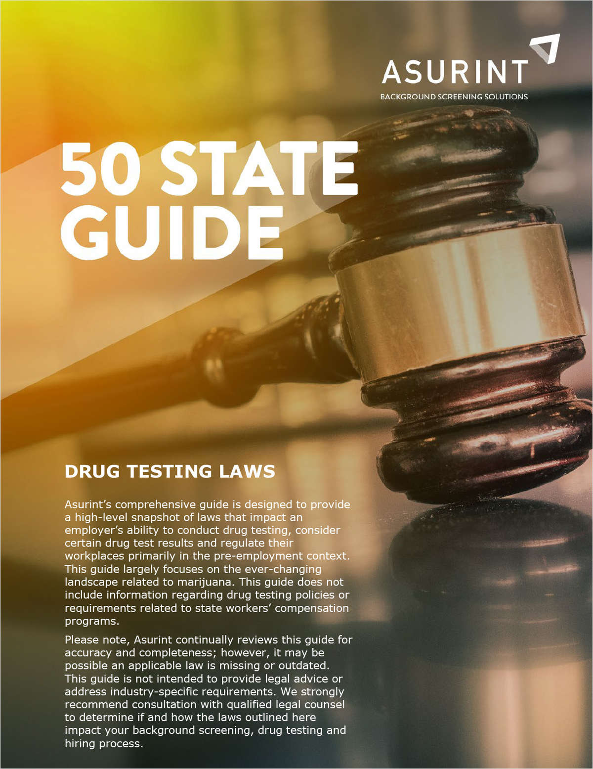 50 State Guide to Drug Testing Laws