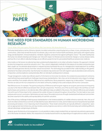 The Need for Standards in Human Microbiome Research