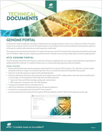 Technical Documents: Genome Portal