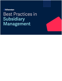 Best Practices in Subsidiary Management
