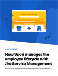 How Vuori manages the employee lifecycle with Jira Service Management