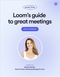 Loom's Guide to Great Meetings
