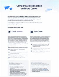 Comparing Atlassian Cloud vs. Data Center