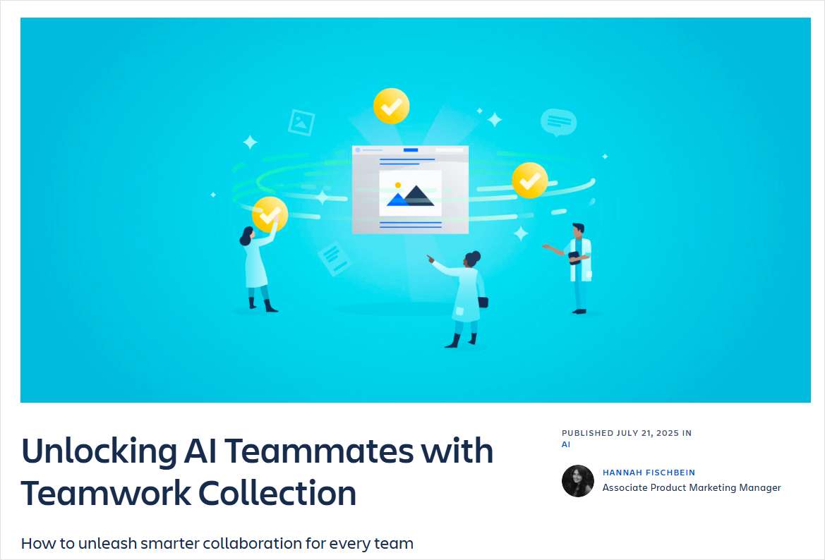 Unlocking AI teammates with teamwork collection