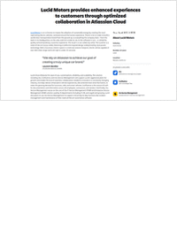 Lucid Motors Provides Enhanced Experiences to Customers Through Optimized Collaboration in Atlassian Cloud