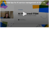 5 essential tips for AI service management at high velocity