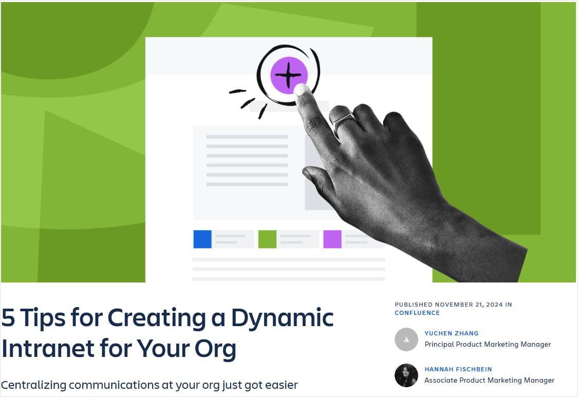 5 Tips for Creating a Dynamic Company Intranet