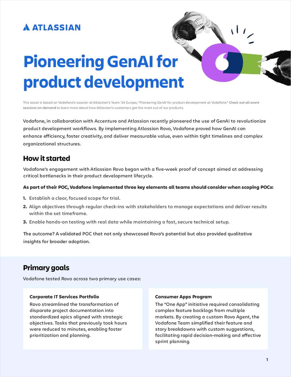 Pioneering Genai For Product Development