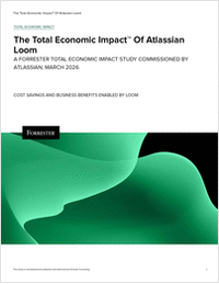 The Total Economic Impact™ of Loom: What Happens When Enterprise Teams Go Video-First
