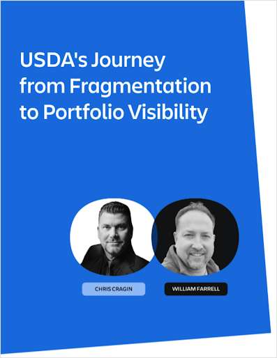 USDA's Journey from Fragmentation to Portfolio Visibility