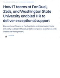 How IT teams at FanDuel, Zelis, and Washington State University enabled HR to deliver Exceptional Support