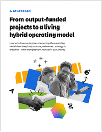 From output-funded projects to a living hybrid operating model