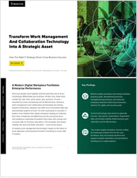 Forrester Study: Transform Work Management And Collaboration Technology Into A Strategic Asset
