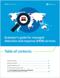 Evaluator's Guide For Managed Detection And Response (MDR) Services