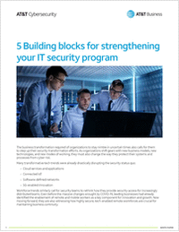 5 Building Blocks for Strengthening your IT Security Program