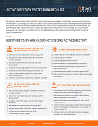 Active Directory Protection Checklist