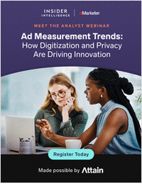 Ad Measurement Trends: How Digitization and Privacy Are Driving Innovation